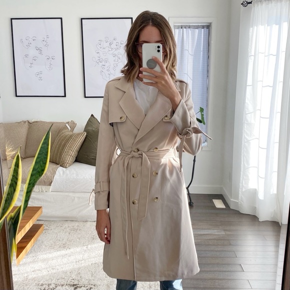Showpo. Jackets & Blazers - Trench coat